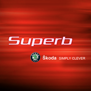 Launch of Skoda Superb - immersive surround visuals in warehouse presentation