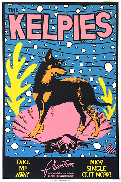 The Kelpies single cover for Phantome Records