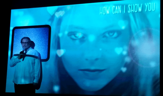 image from DARK performance at MCA vivid lounge