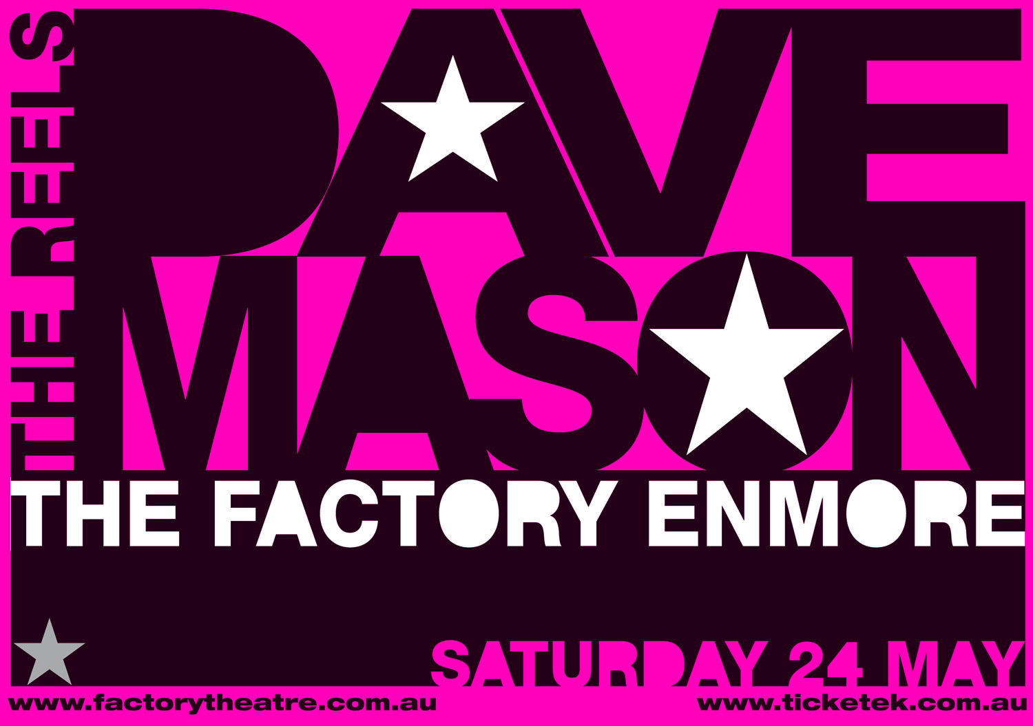 Dave Mason from the Reels playing at the Factory, Marrickville